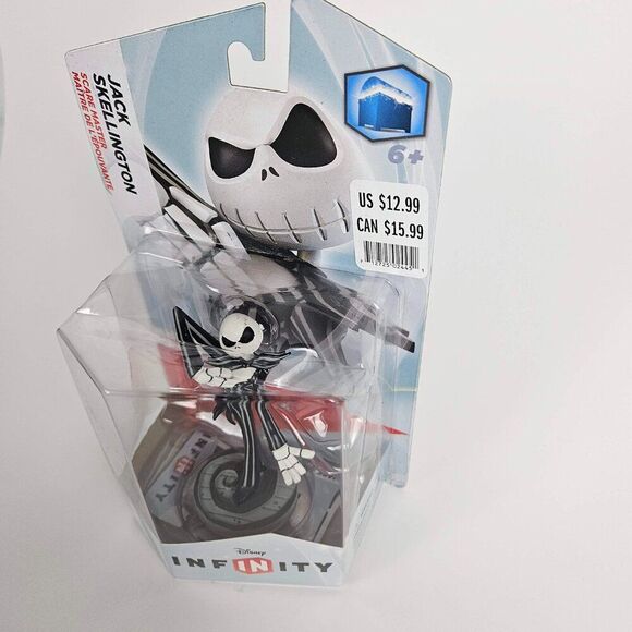 Disney Infinity Jack Skellington figure Damaged SEALED Night before Christmas - Picture 3 of 9